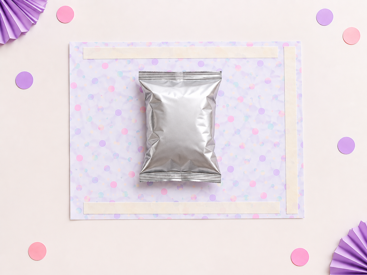 DIY wrapper step illustration