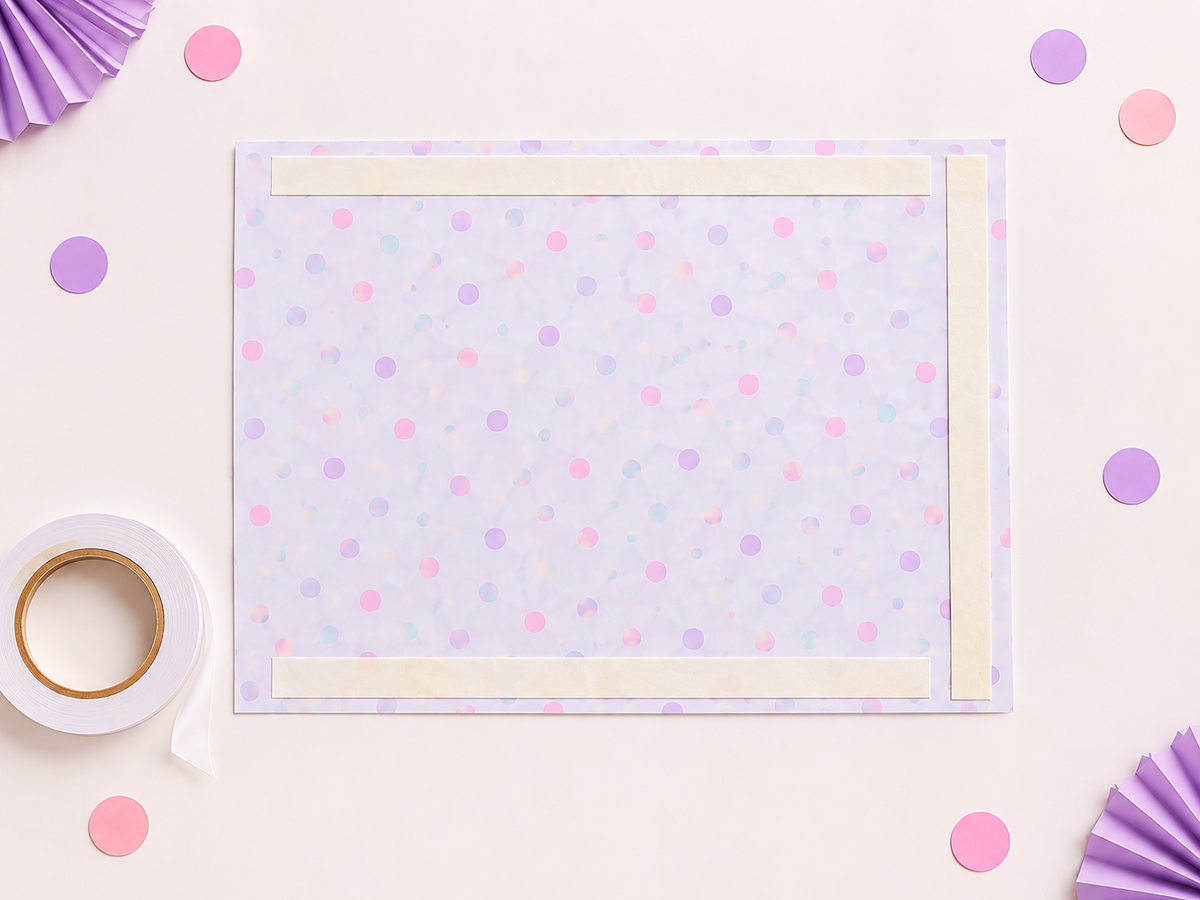 DIY wrapper step illustration